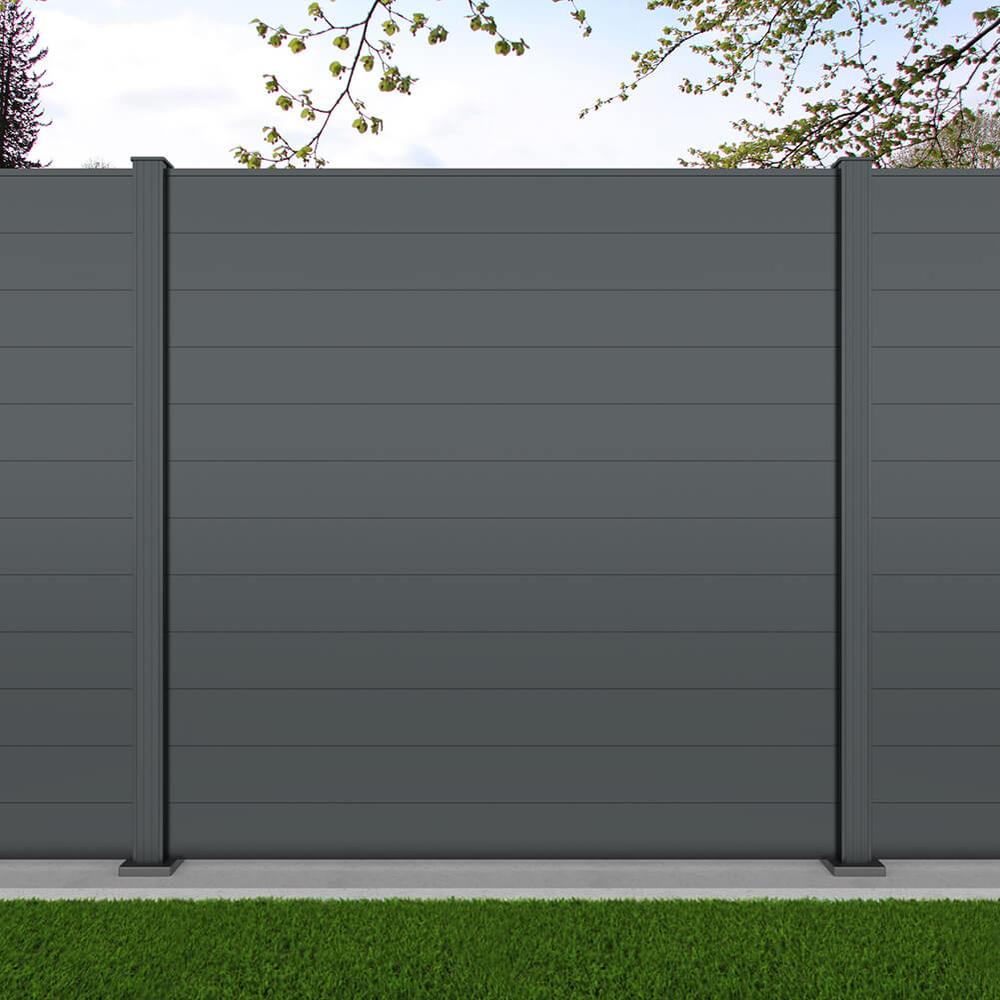 grey fence