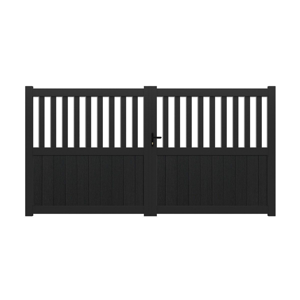 Composite Driveway Gate DW-04-BLACK-BLACK-COMPOSITE v2_c