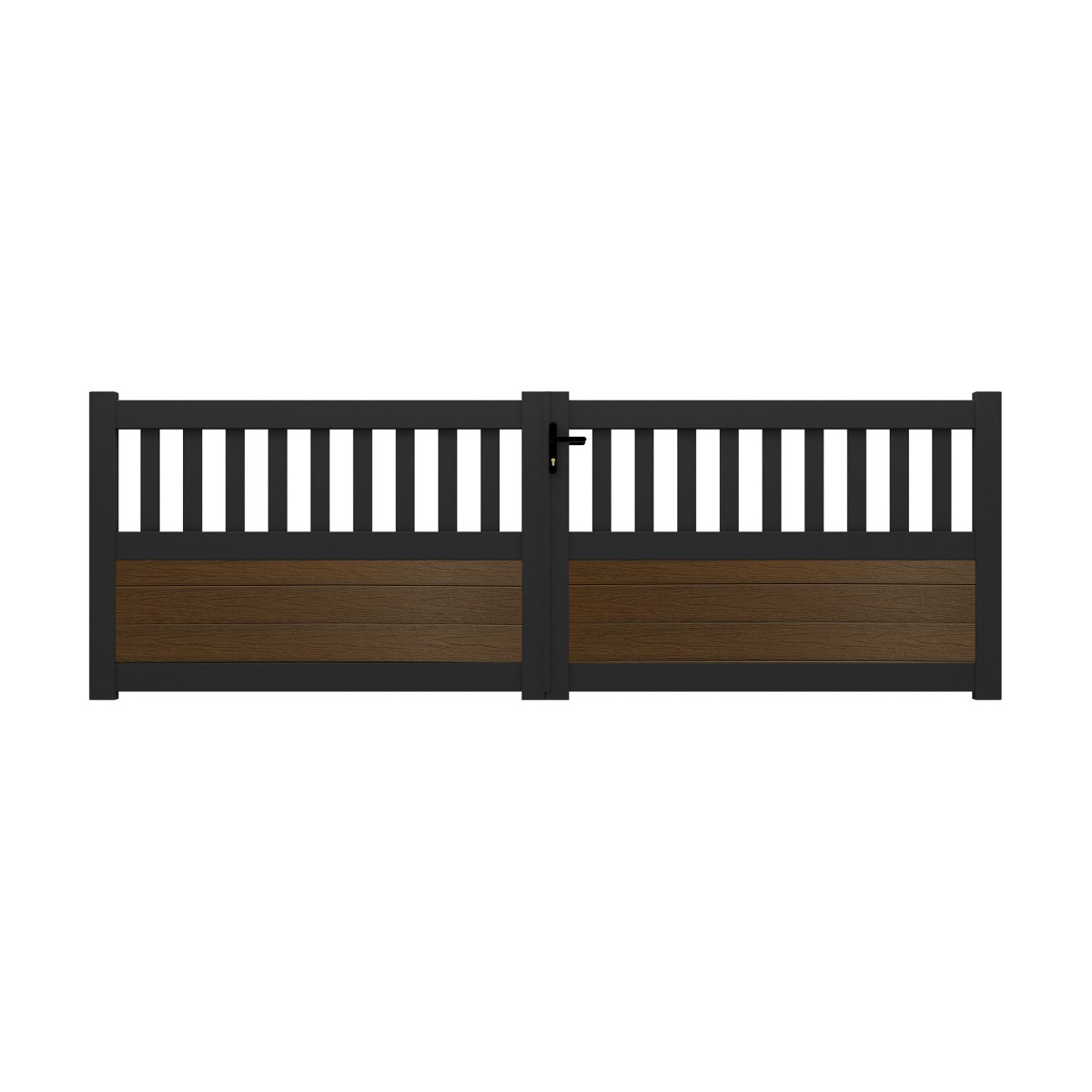 Composite Driveway Gate DW-04-WPC-BLACK-MAHOGANYv2_c