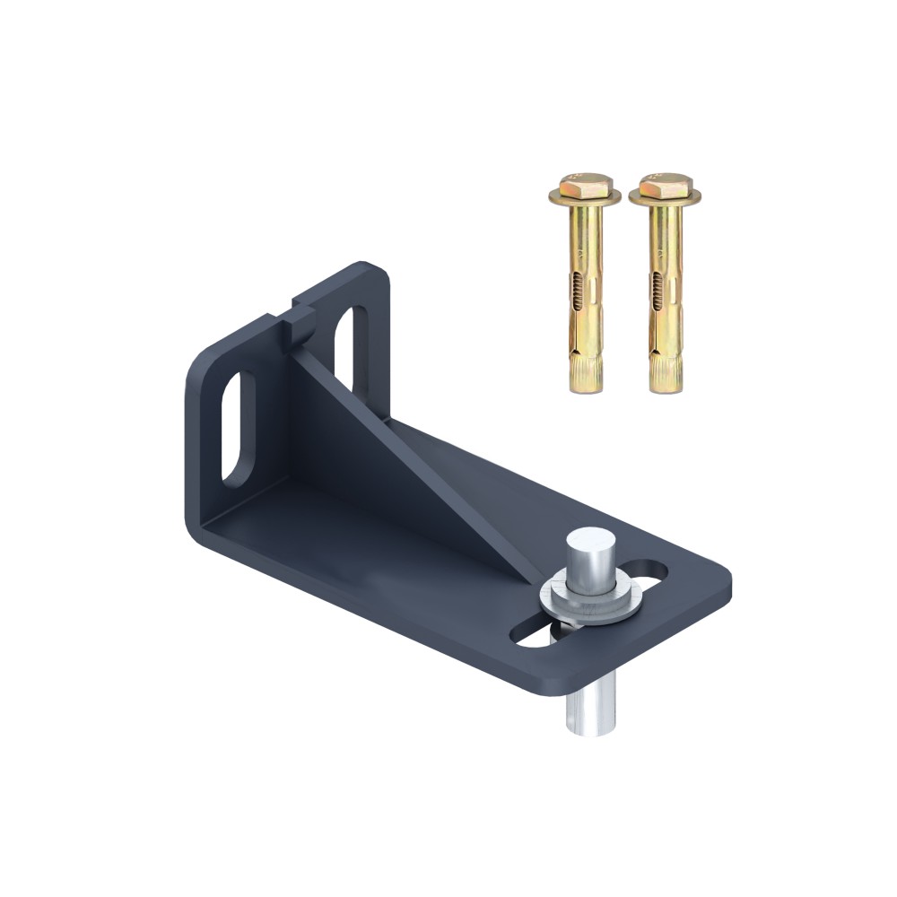 rear aluminium mounted driveway hinge